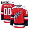 Lasten NHL Washington Capitals Pelipaita Custom 2025-26 Fanatics Premium Alternate Punainen